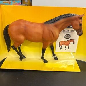 Breyer Rugged Lark Horse Figurine - Brown and Black